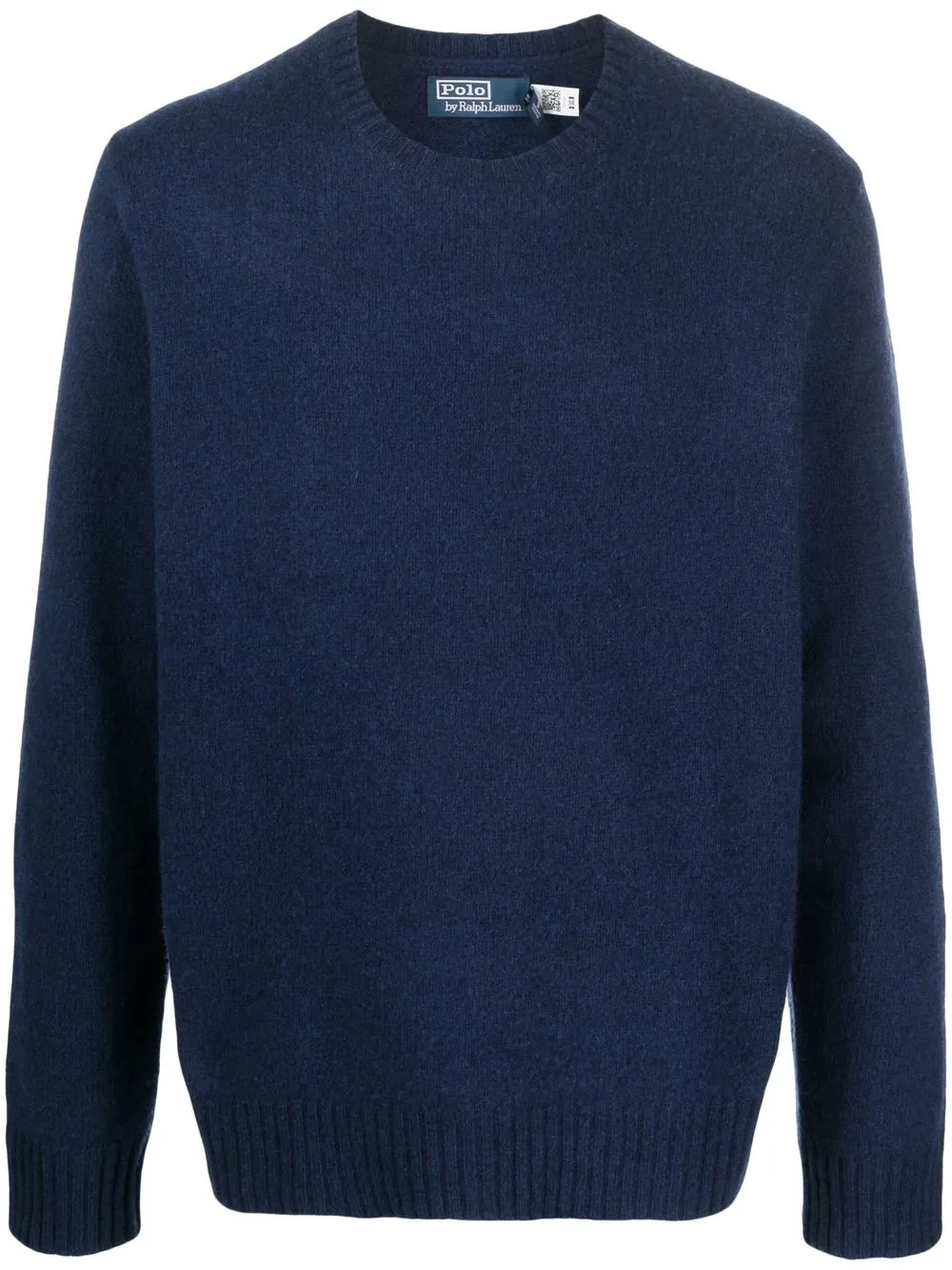 

Polo Ralph Lauren knitted elbow-patch jumper - Blue