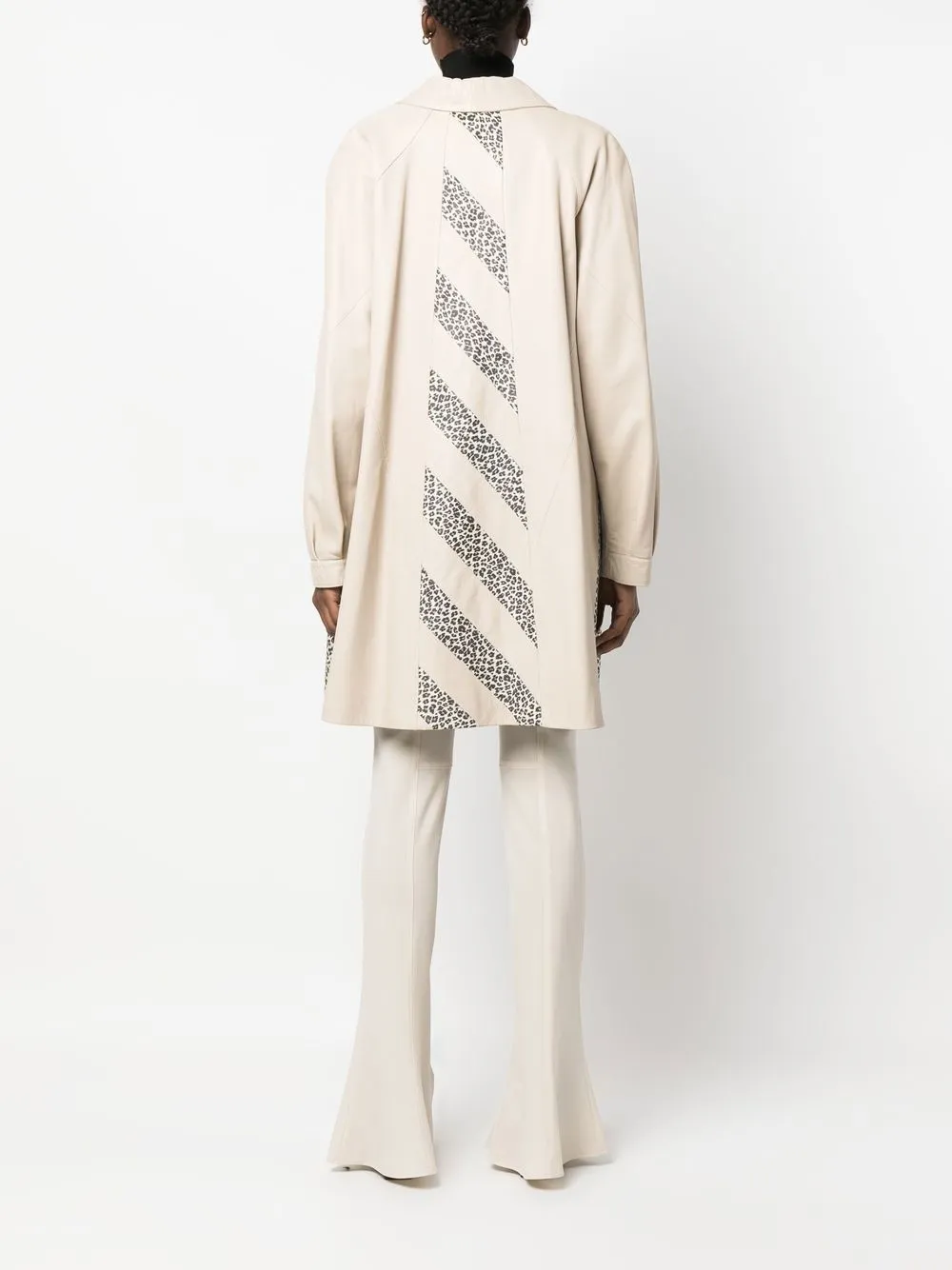 A.N.G.E.L.O. Vintage Cult 1980s leopard-print Leather Coat - Farfetch