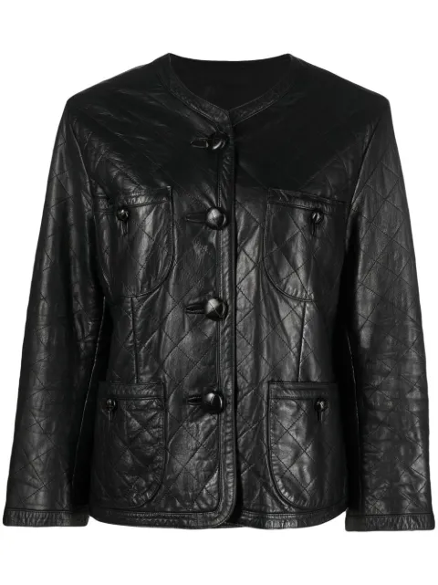 A.N.G.E.L.O. Vintage Cult 1990s diamond-quilted leather jacket