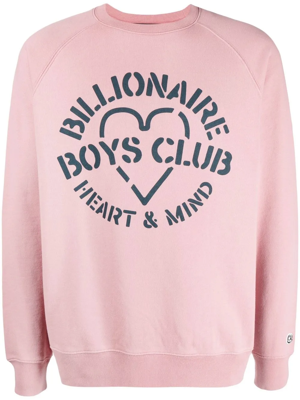 

Billionaire Boys Club logo-print cotton sweatshirt - Pink