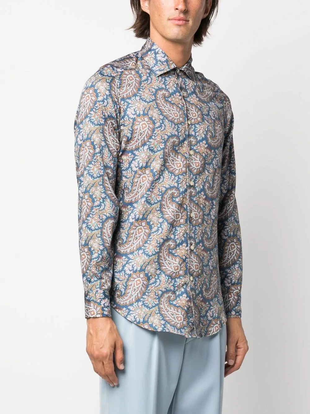 etro 佩斯理印花长袖衬衫