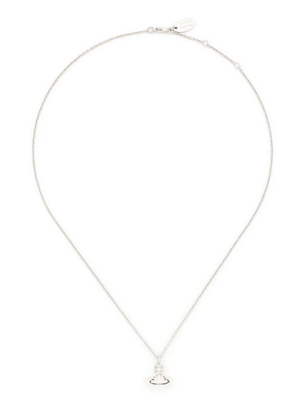 Orb-pendant chain necklace