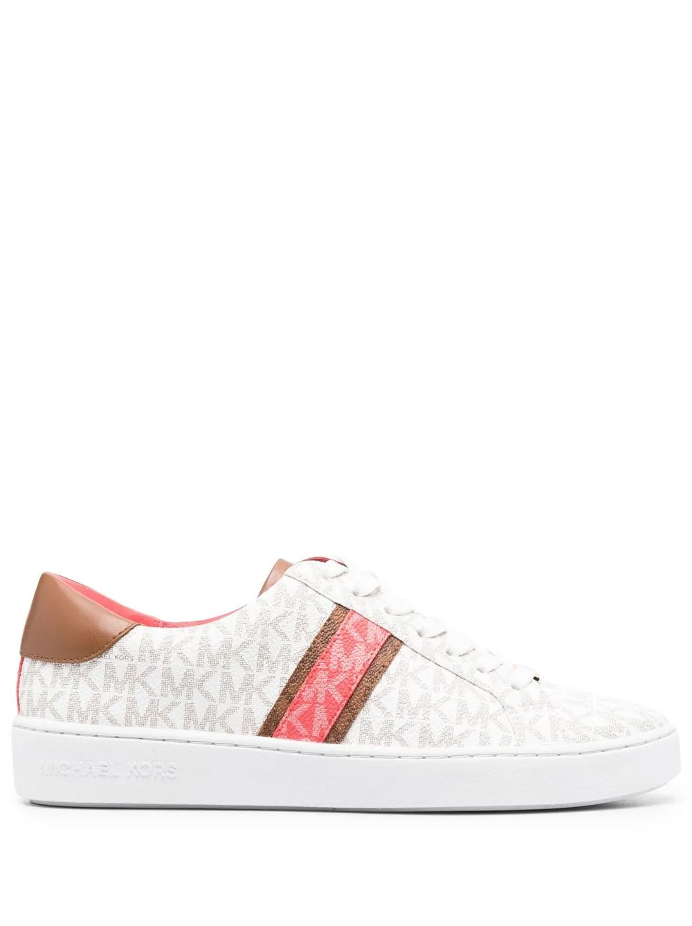

Michael Michael Kors monogram-pattern print sneakers - White