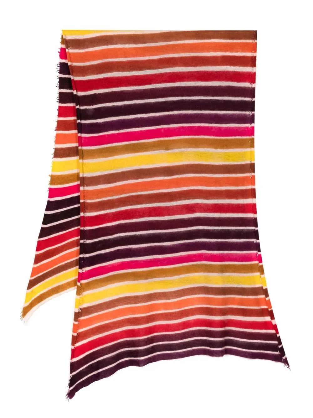

Faliero Sarti Rudy striped scarf - Yellow