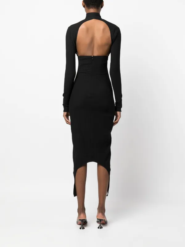 Patou オープンバック ドレス | ブラック | FARFETCH JP