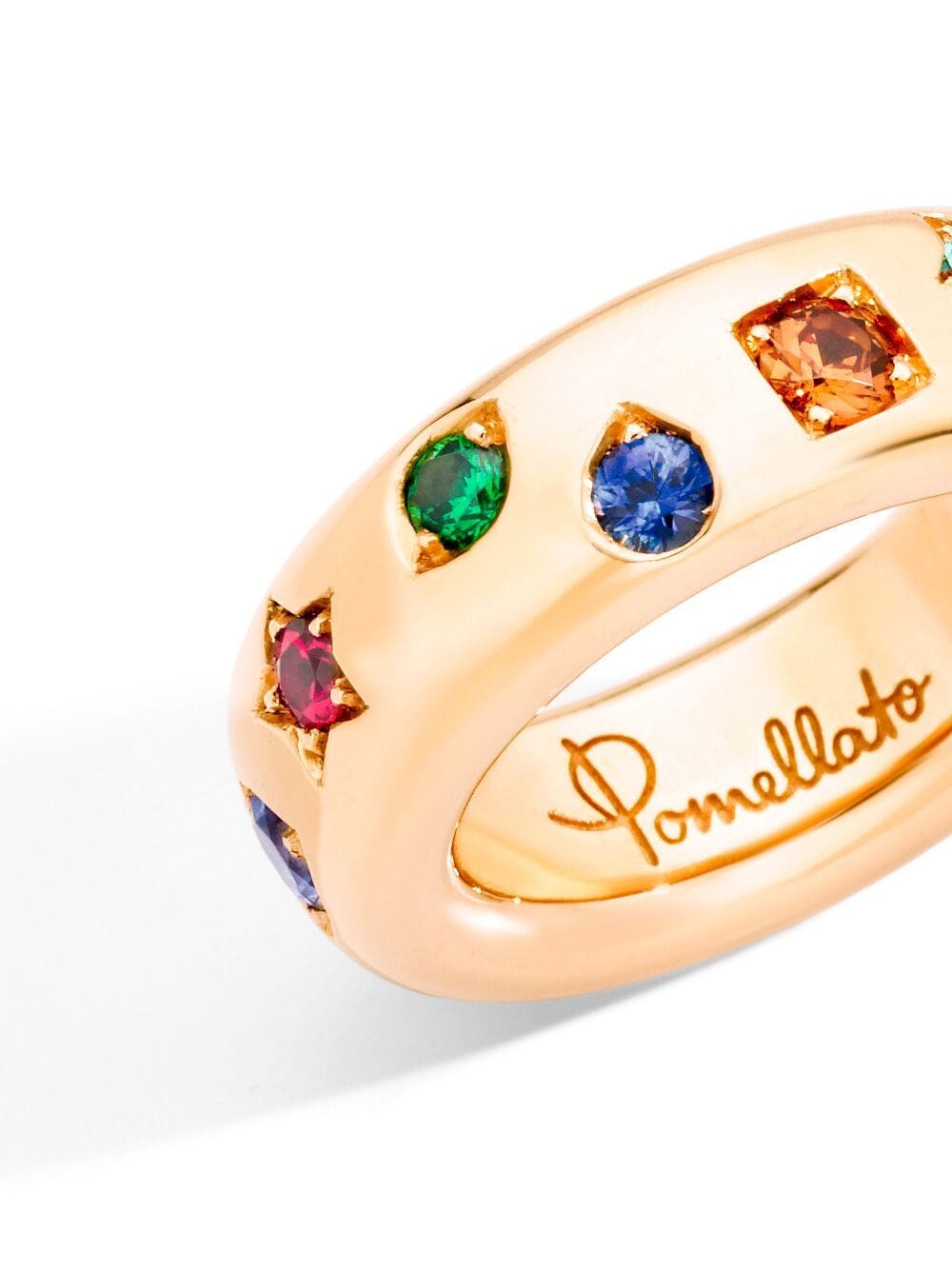 Shop Pomellato 18kt Rose Gold Iconica Gemstone Ring