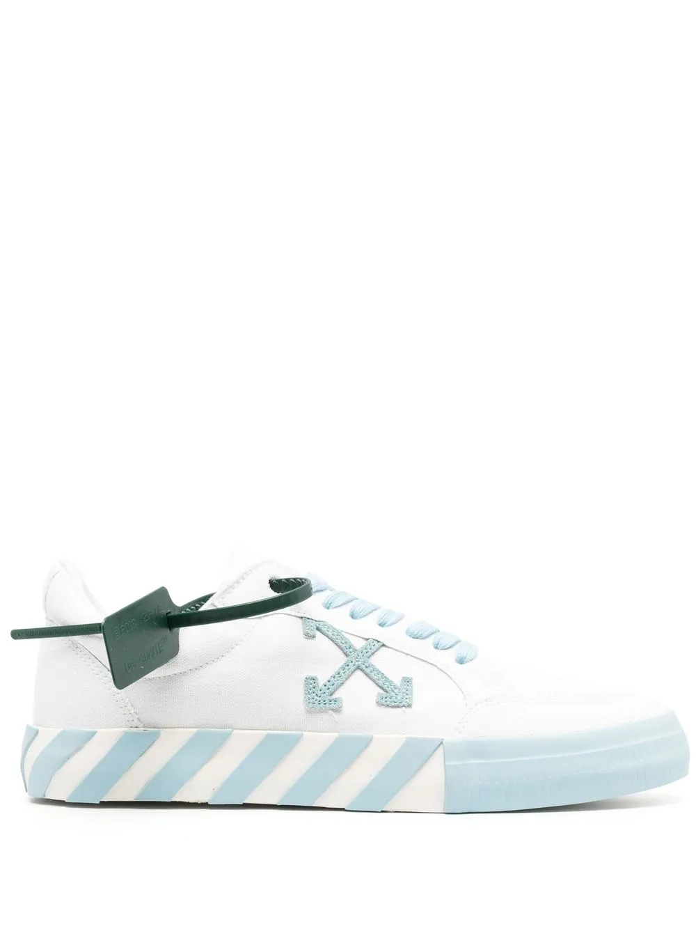 

Off-White tenis bajos Vulcanized - Blanco