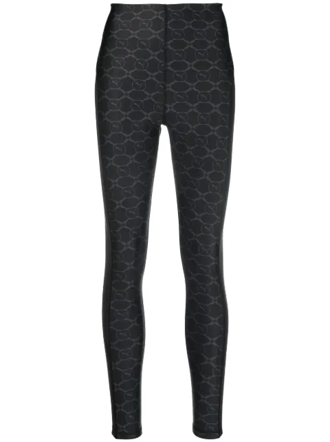 PUMA leggins con monograma estampado