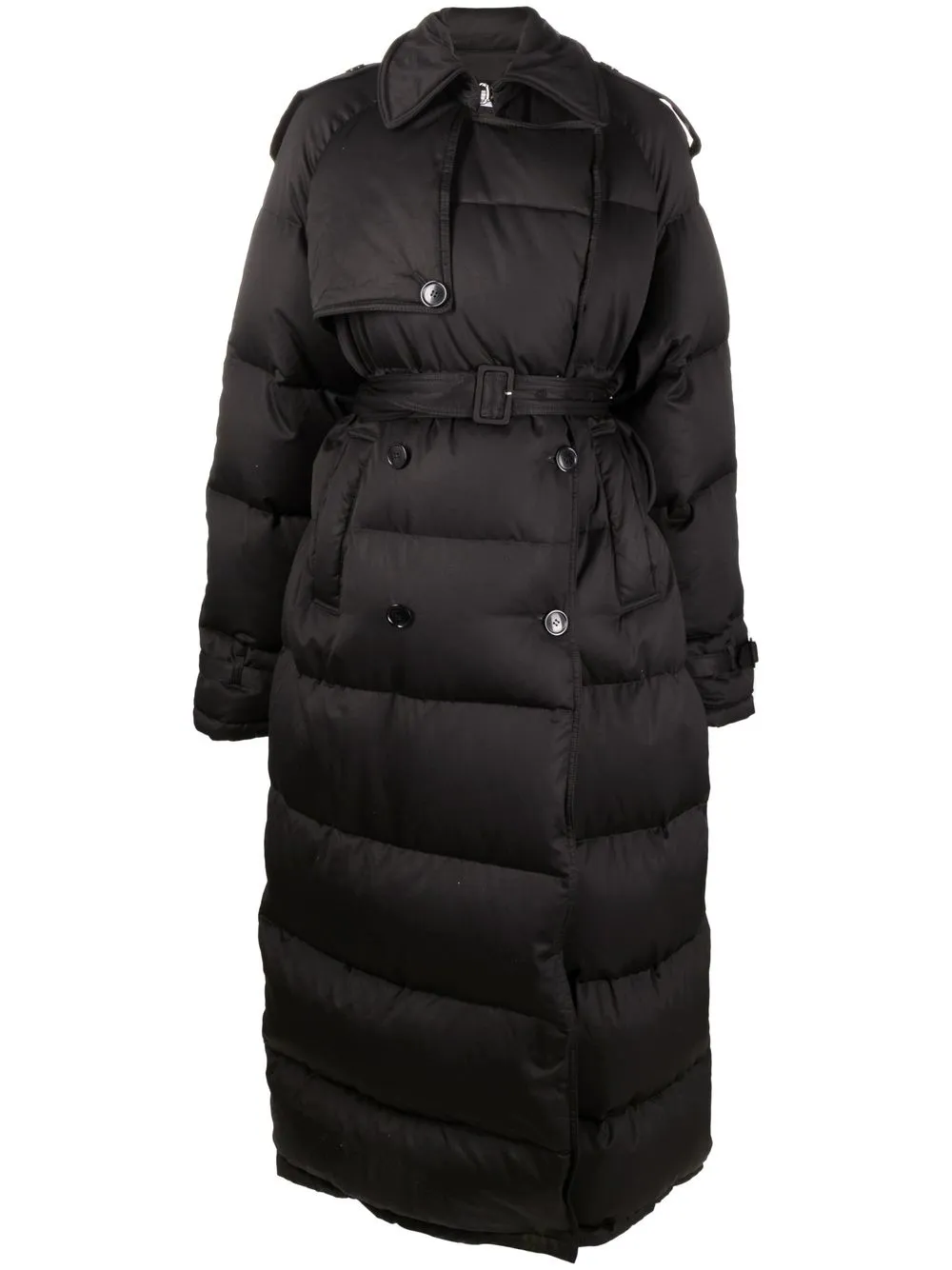 

VETEMENTS chamarra capitonada - Negro