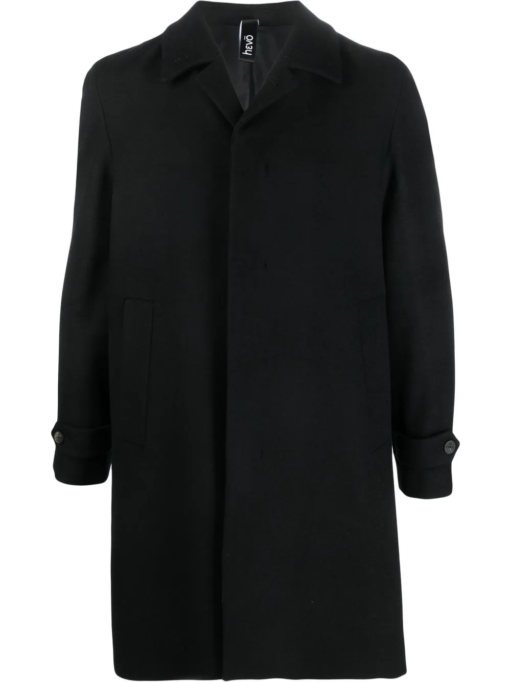 

Hevo single-breasted coat - Black