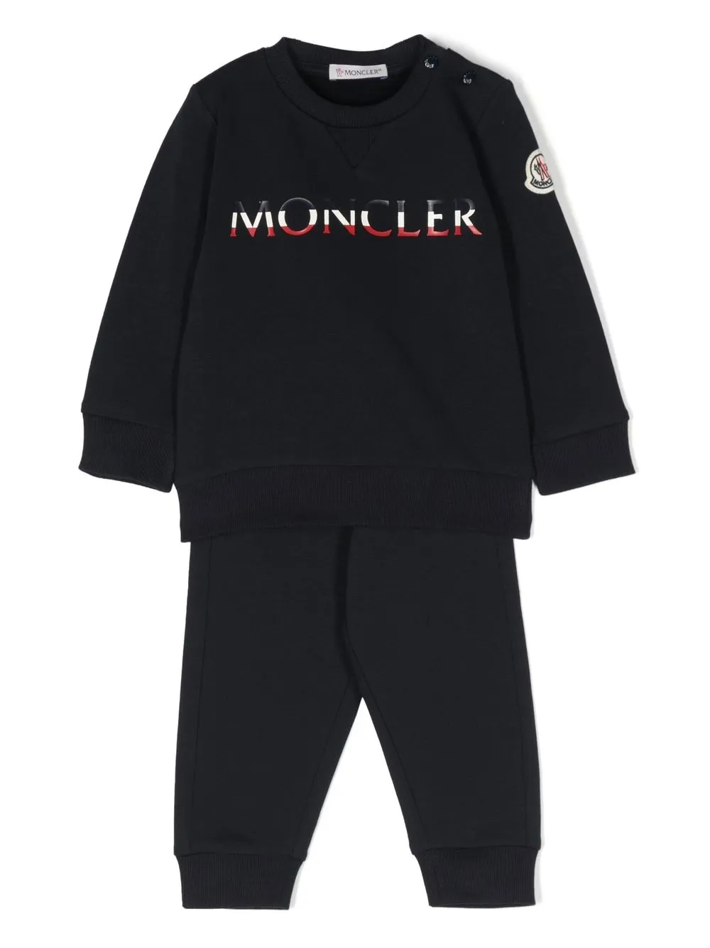 

Moncler Enfant logo-print tracksuit - Blue
