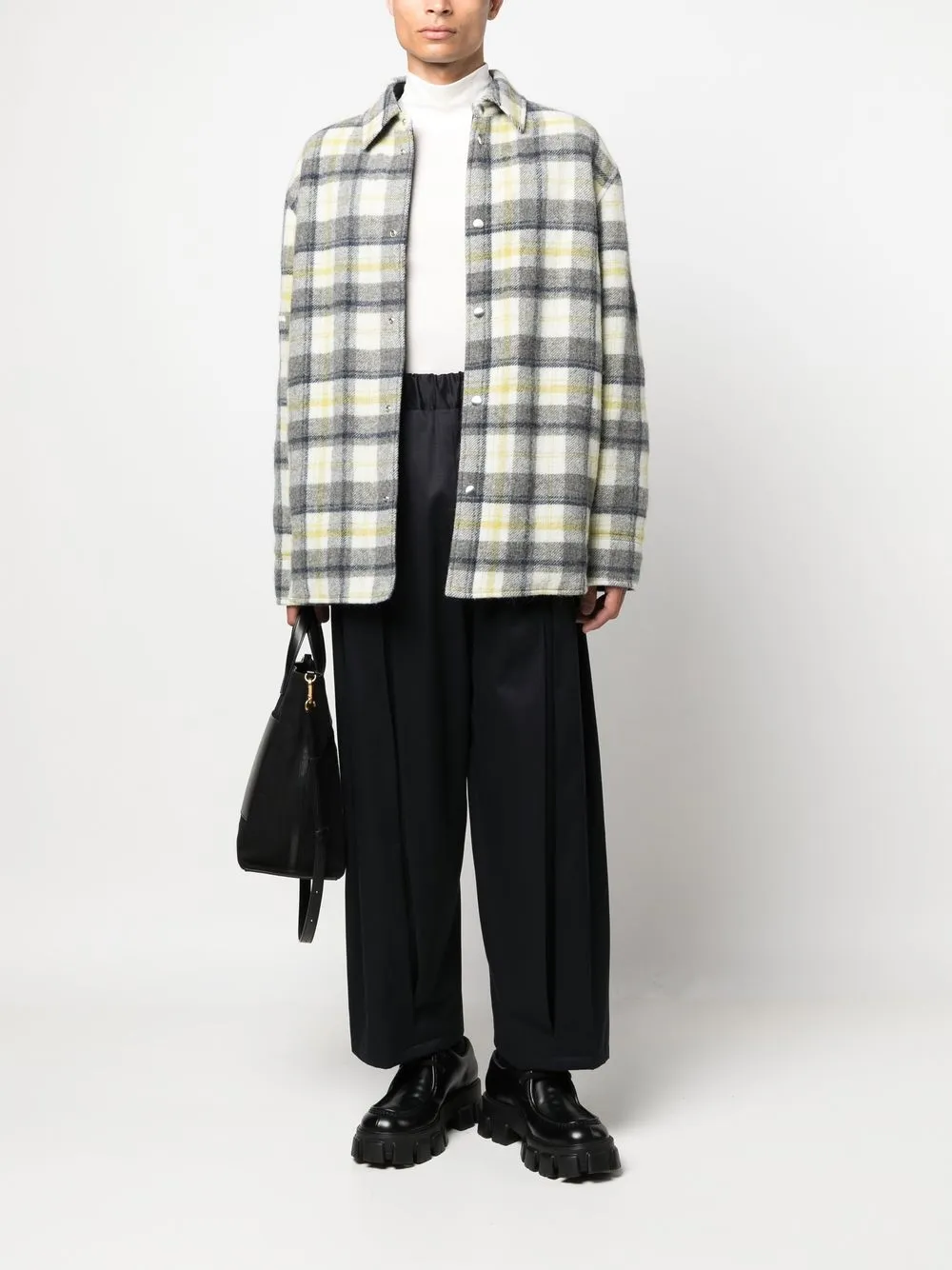 Jil Sander チェック シャツジャケット - Farfetch