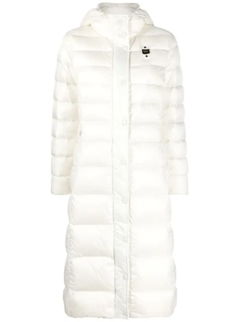 Blauer padded-design hooded coat