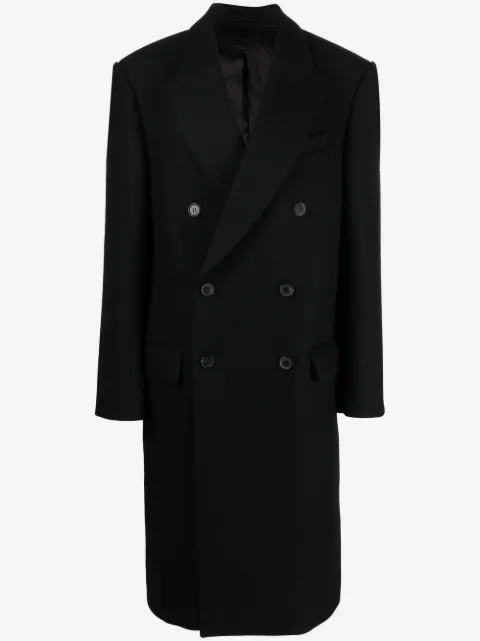 WARDROBE.NYC x Hailey Bieber virgin wool coat