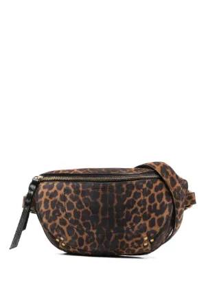 J r me Dreyfuss Lino leopard print Belt Bag Farfetch