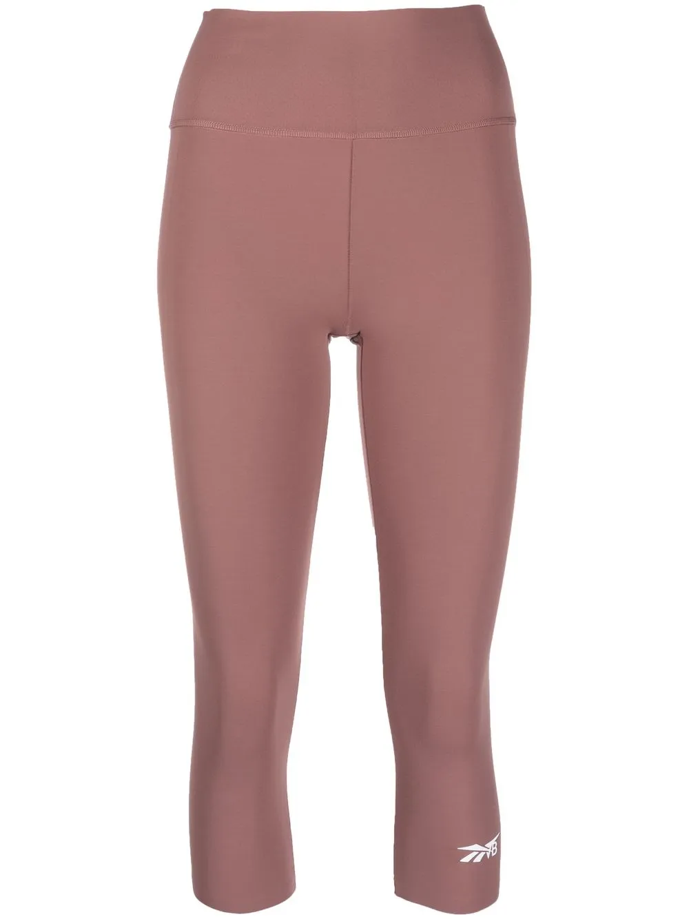 

Reebok x Victoria Beckham leggins capri con logo estampado - Rosado