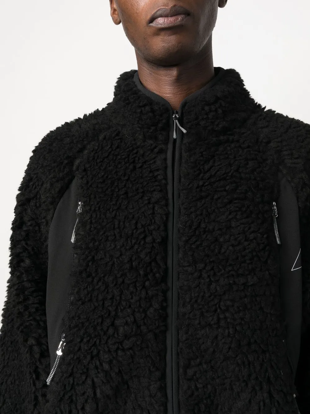 Shop Roa Fleece Zip-front Jacket In Schwarz