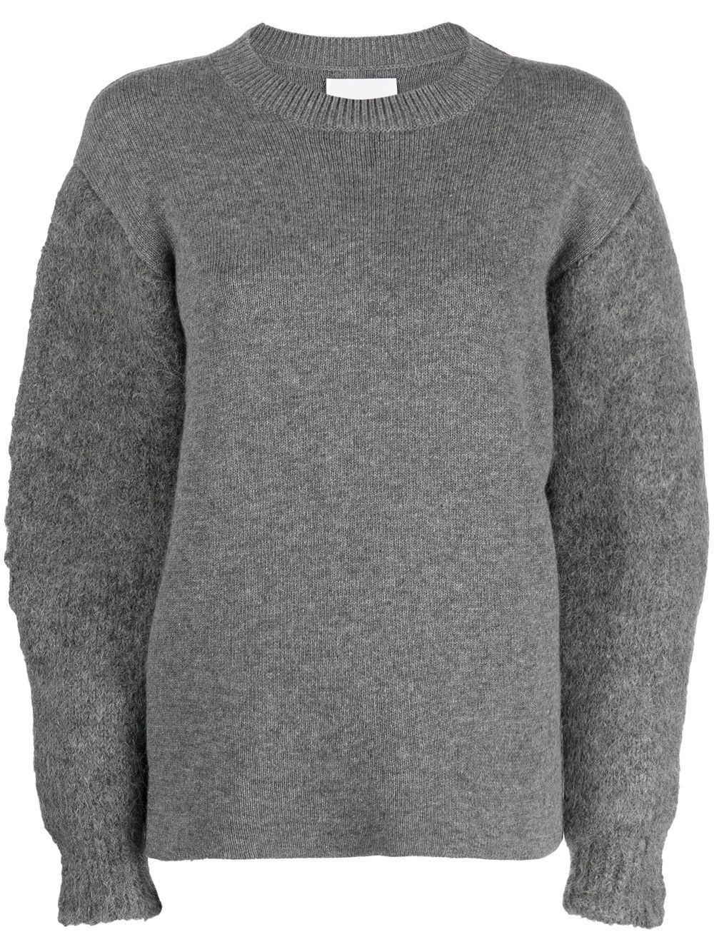 Jil Sander crew-neck jumper - Grey