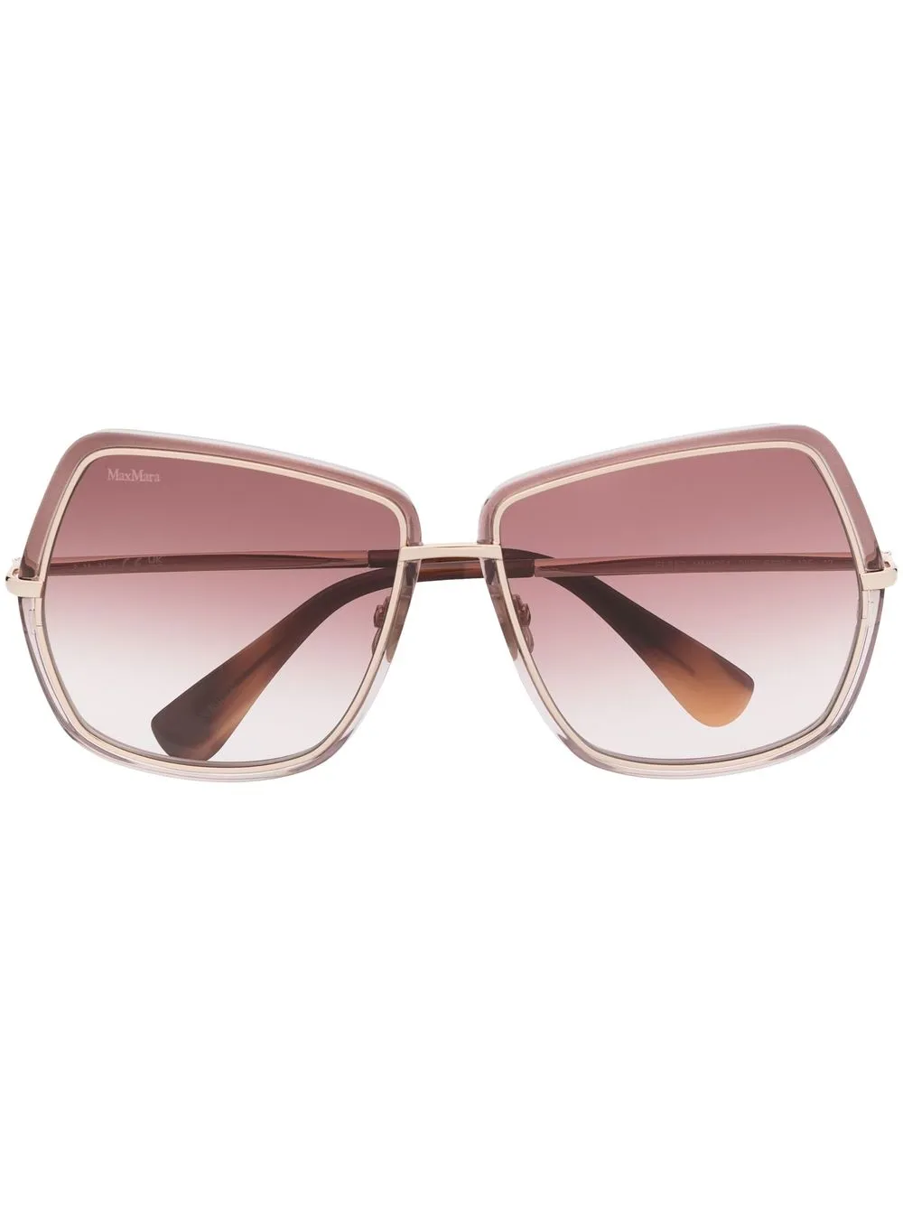 

Max Mara square-frame sunglasses - Pink