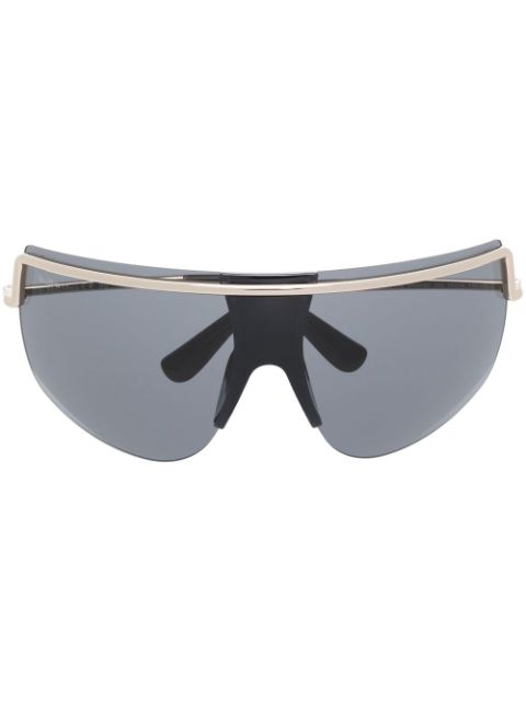 Max Mara Eyewear oversized-frameless tinted sunglasses Women