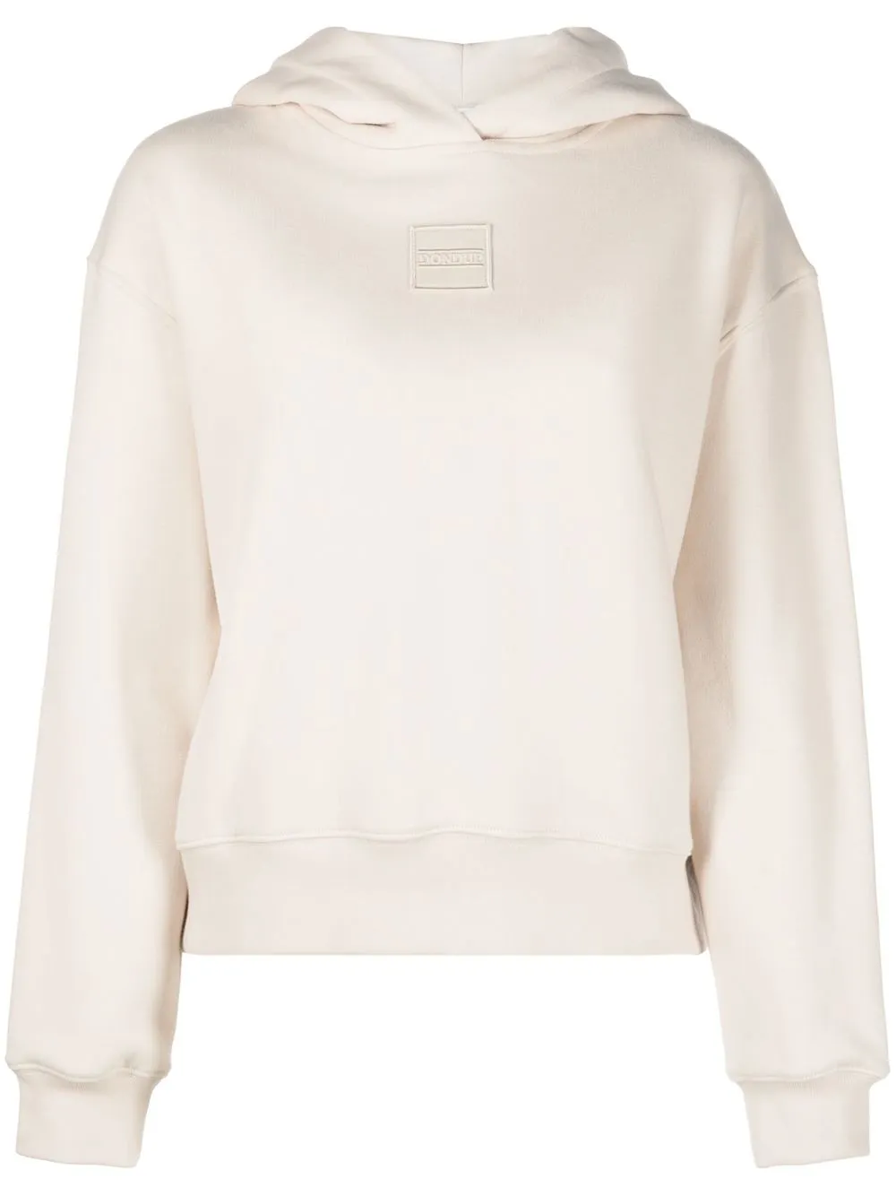 

DONDUP logo-patch hoodie - Neutrals
