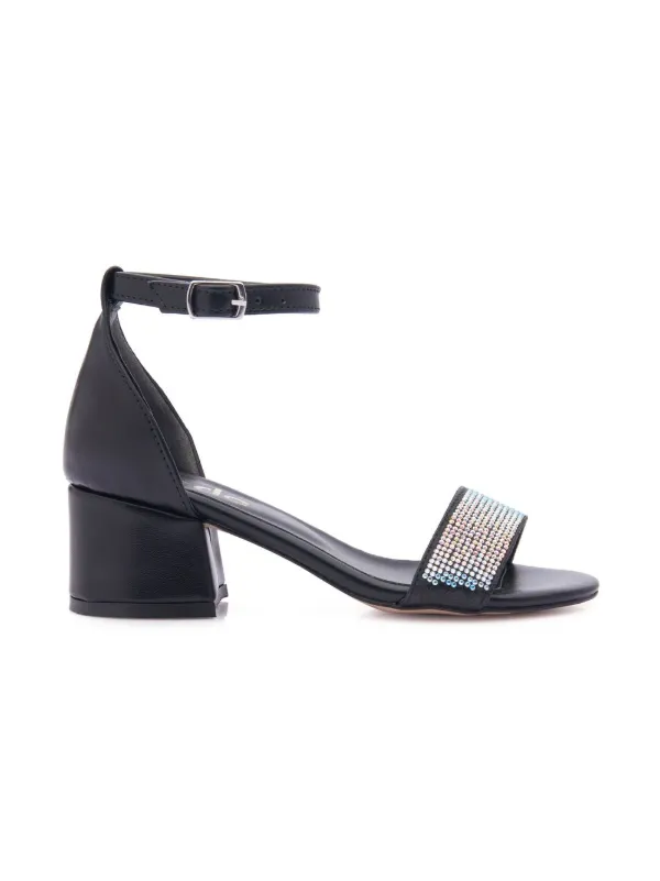 Tulleen Rhinestone block heel Sandals Farfetch