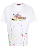 Mostly Heard Rarely Seen 8-Bit Runner short-sleeved T-shirt - White