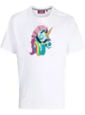 Mostly Heard Rarely Seen 8-Bit Unicorn short-sleeved T-shirt - White