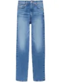 RE/DONE 70s bleached straight-leg jeans - Blue