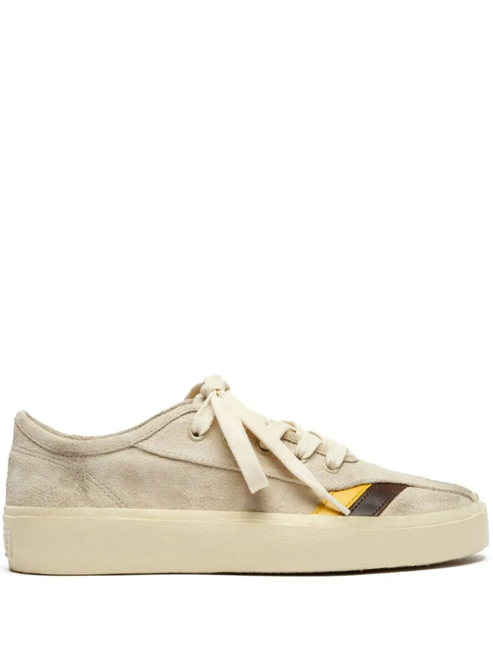 

RE/DONE 70s striped low-top sneakers - Neutrals