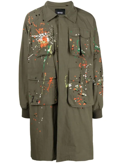 Manteau à broderies - Mostly Heard Rarely Seen - Modalova