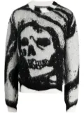 AMIRI skull-patterned jumper - Black