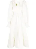 Patou tiered maxi dress - Neutrals