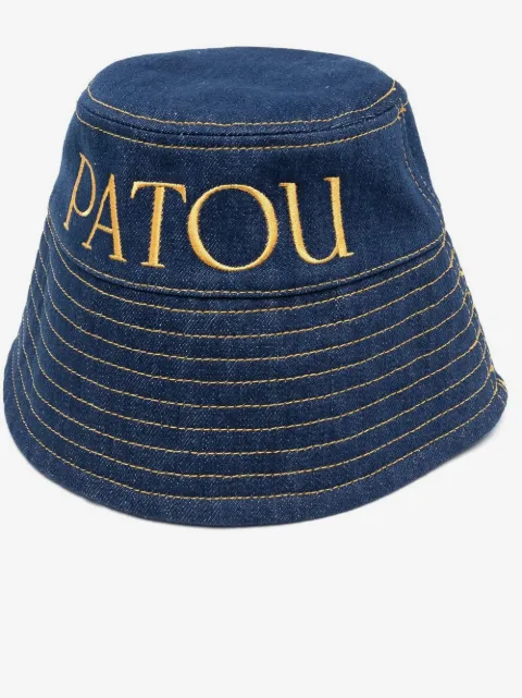 Patou logo-detail bucket hat