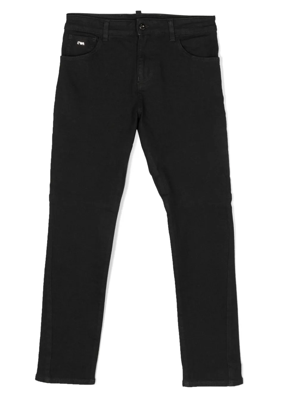 

Emporio Armani Kids slim-cut leg trousers - Blue