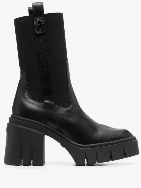 Furla botas con tacón cuadrado de 95mm