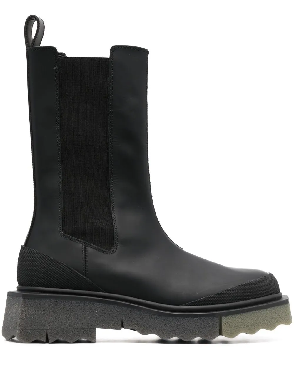 

Off-White Calf Sponge leather chelsea boots - Black