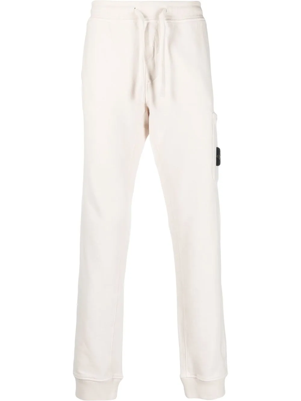 

Stone Island compass-patch tapered trousers - Neutrals