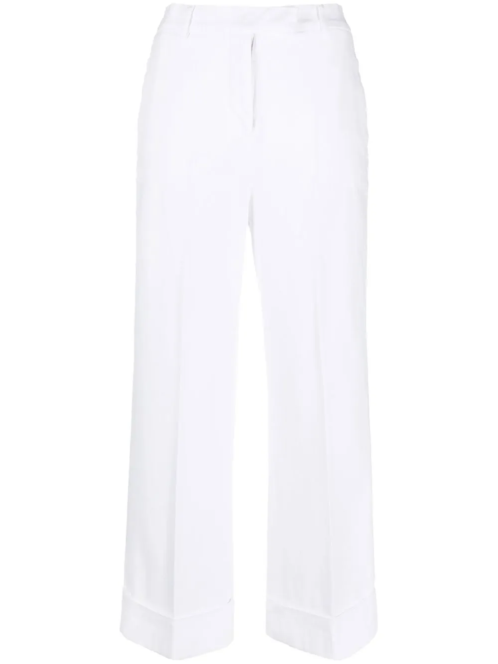 

Malo pantalones capri rectos - Blanco