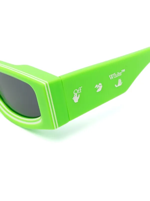 Off-White Eyewear Andy cat-eye Sunglasses | Green | FARFETCH TH