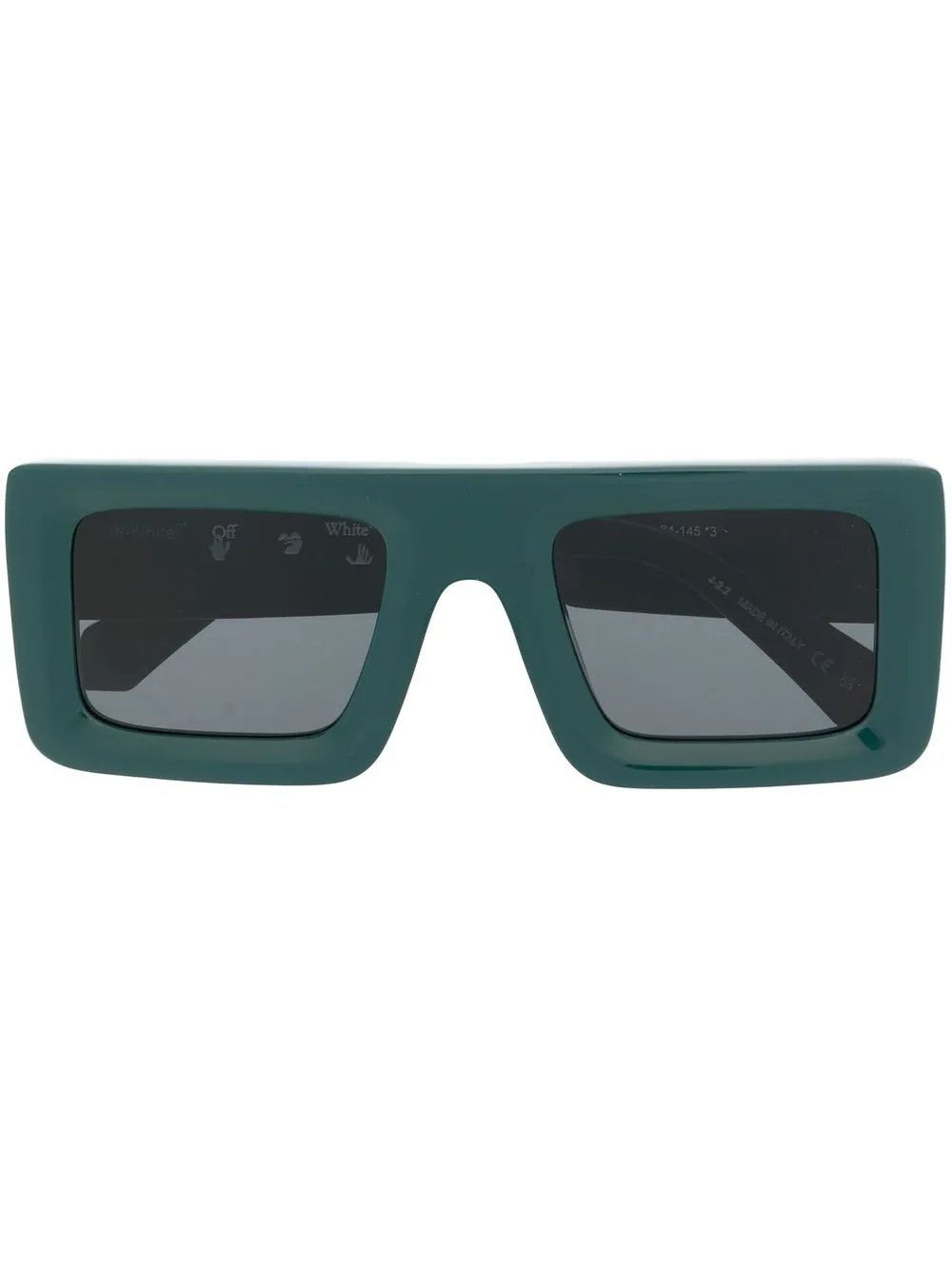 

Off-White lentes de sol Leonardo - Verde