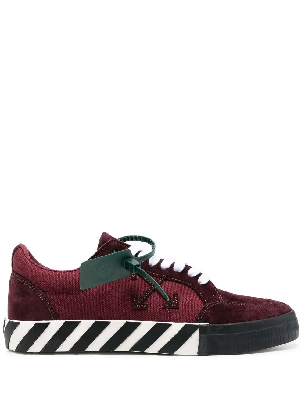 

Off-White Arrows-motif lace-up sneakers - Red