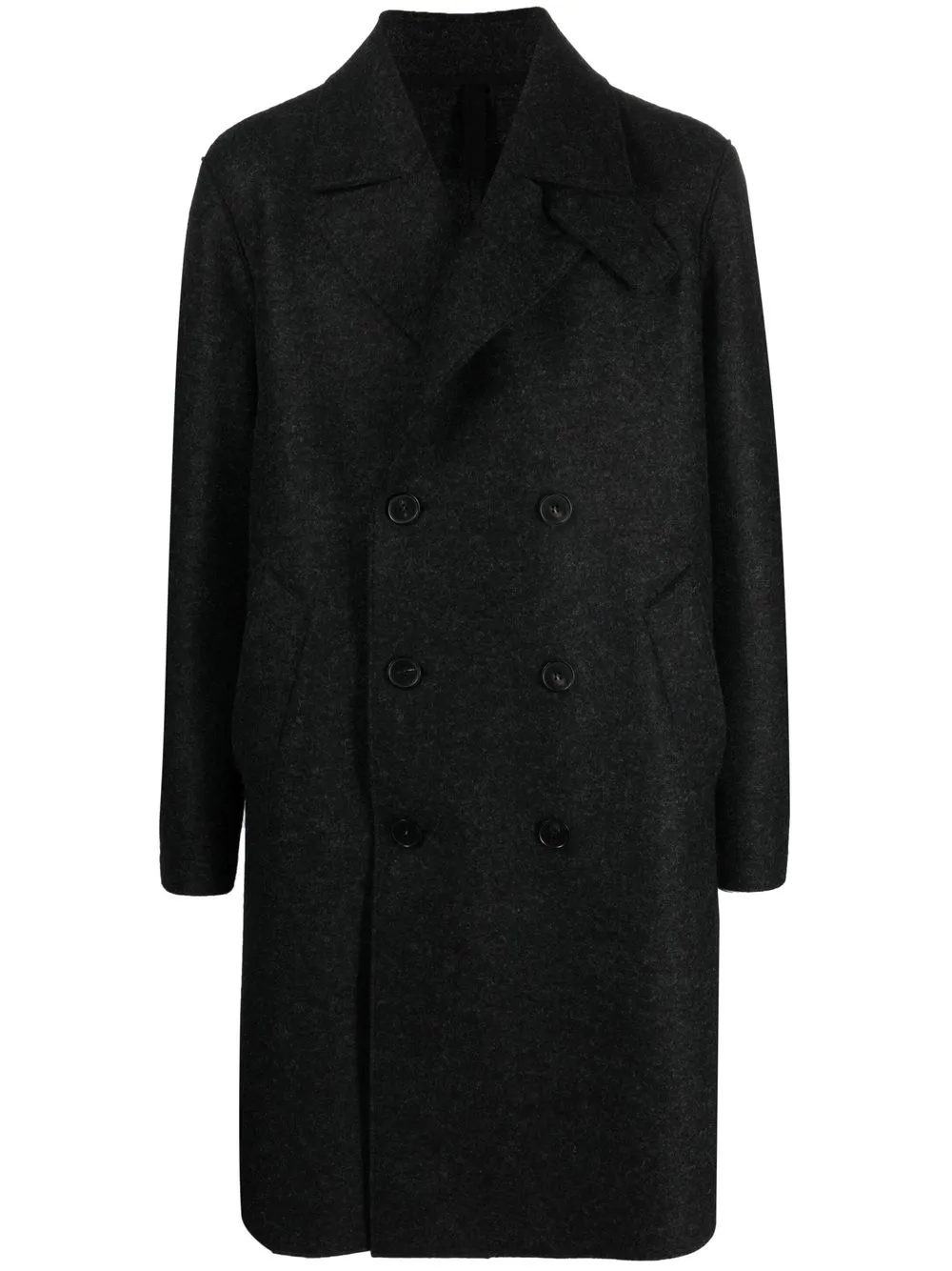 

Harris Wharf London double-breasted wool coat - Grey