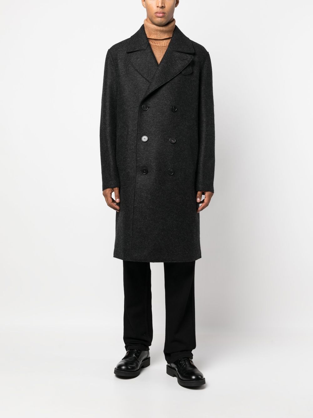 Harris Wharf London double-breasted Wool Coat - Farfetch