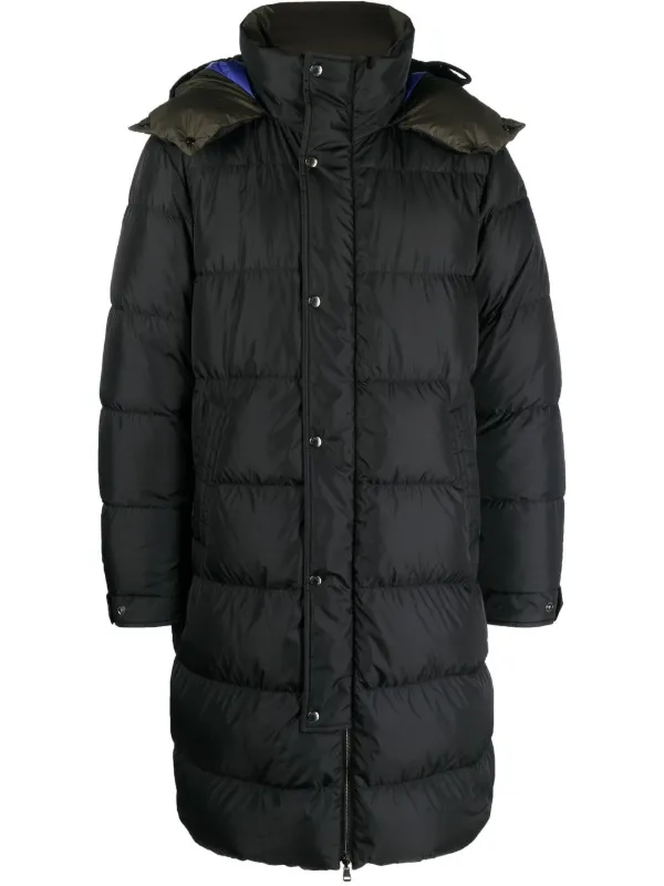 Moncler Harel Long Down Reversible Coat - Farfetch