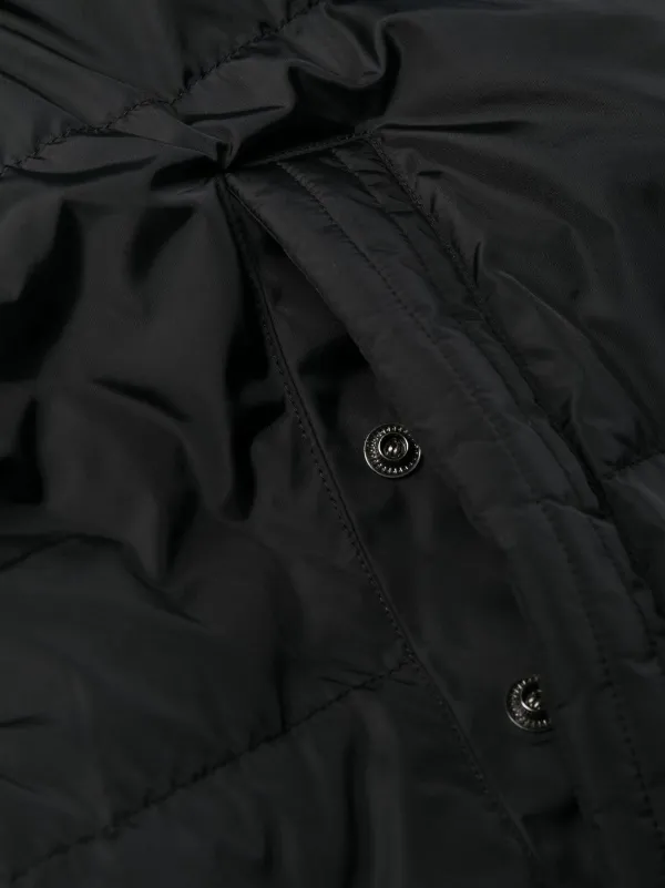 Moncler Harel Long Down Reversible Coat - Farfetch