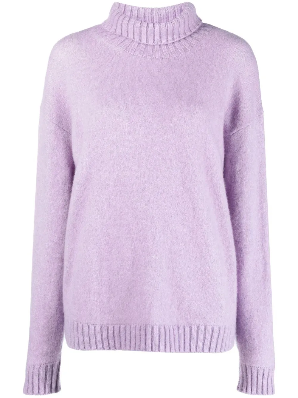 

Laneus cashmere roll-neck jumper - Purple