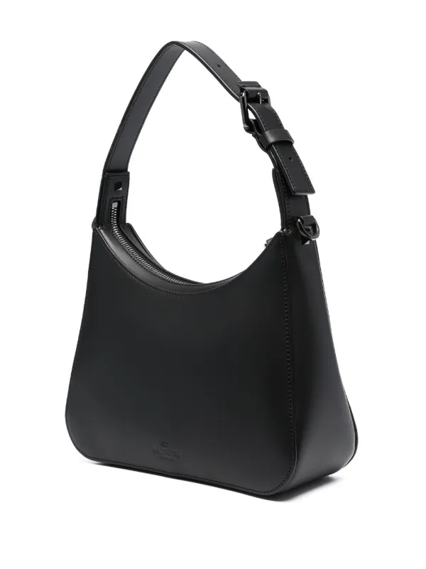 【Valentino Bags】ボディーバッグ ロゴ ジッパー 無地 ブラック Women's Valentino Bags Zero Black Shoulder Bag