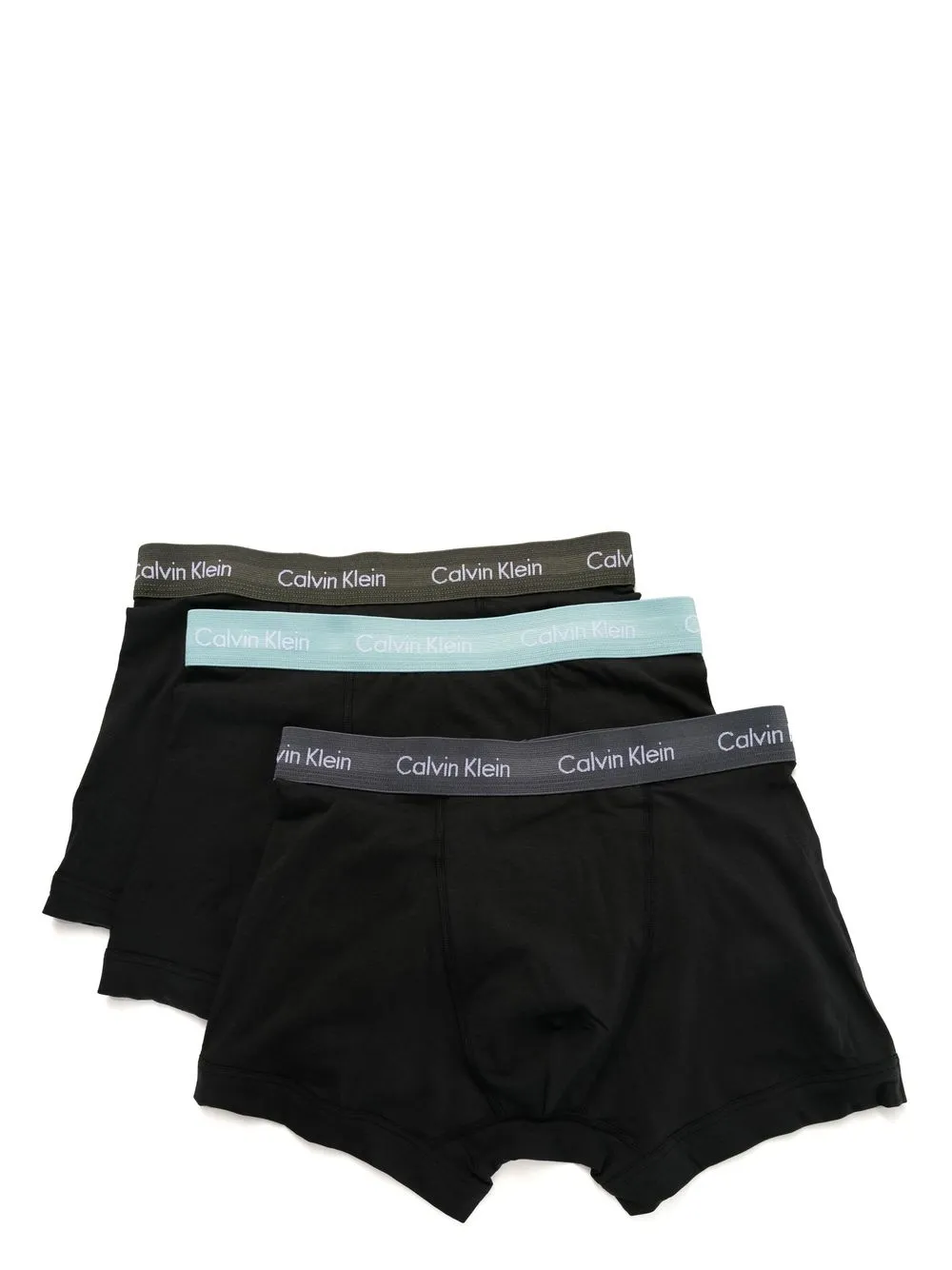 

Calvin Klein Underwear logo-tape cotton boxer set - Black