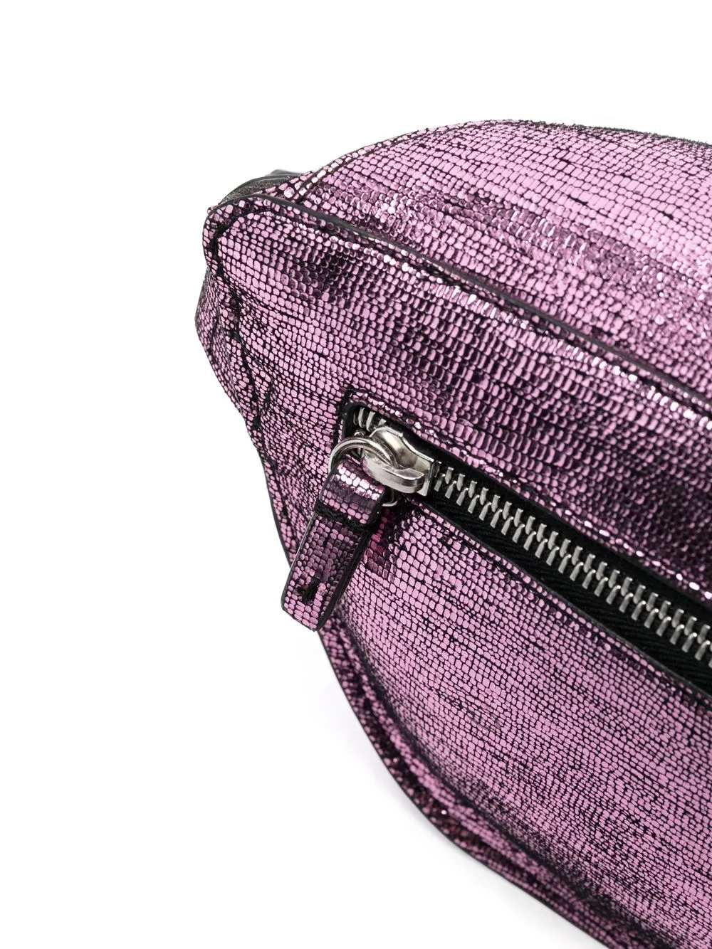 Jérôme Dreyfuss Lino Lamé Metallic Belt Bag Farfetch